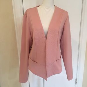 Maurices Open Front Pocket XXL Textured Blazer